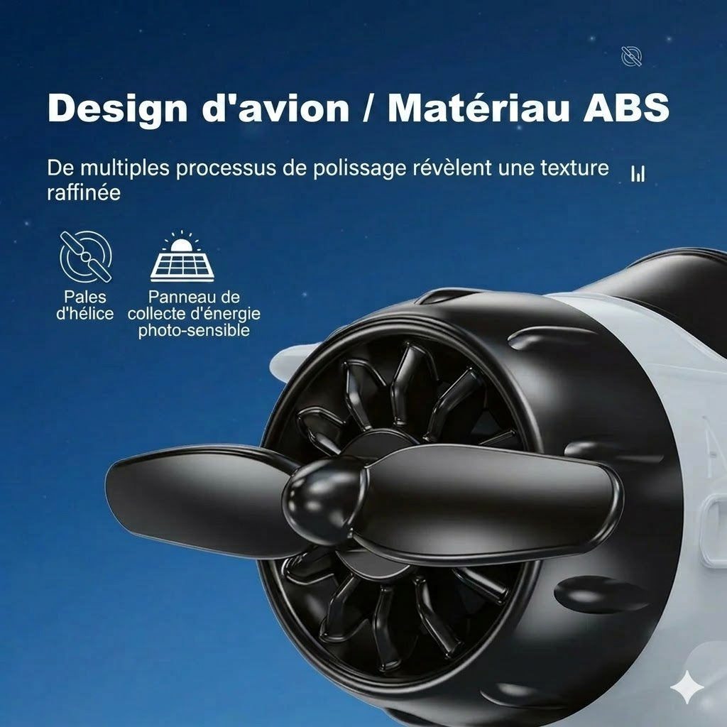Modèle d'avion pour décoration de voiture avec