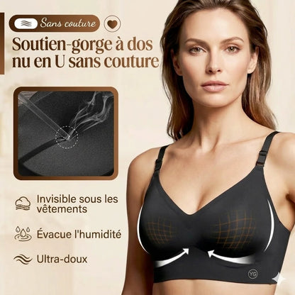 Soutien-gorge dos nu invisible en U