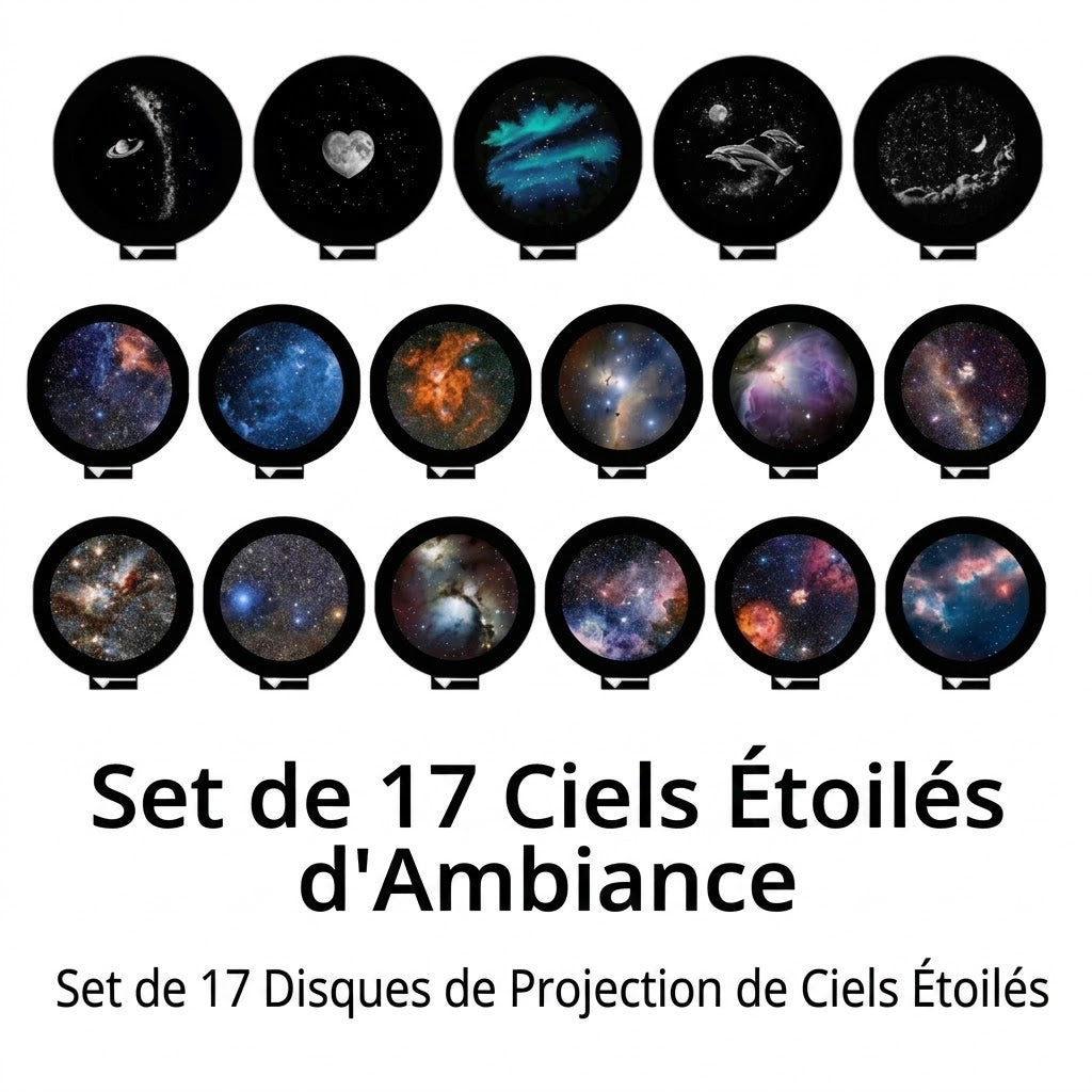 Projecteur d'étoiles HD Plug & Play
