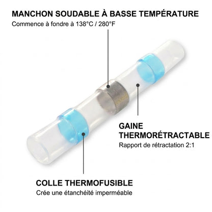 Soudure sans fer – étanche en 10 secondes