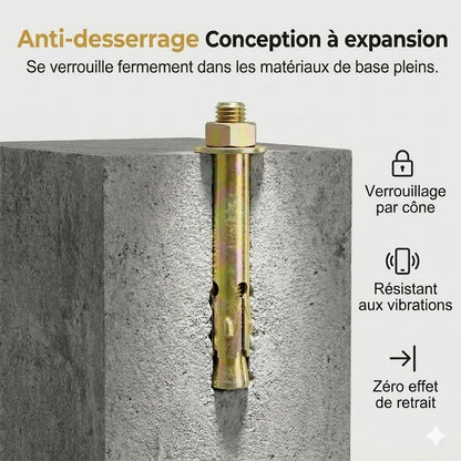 Cheville pour perforateur pour béton et brique