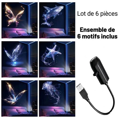 Projecteur d'étoiles HD Plug & Play