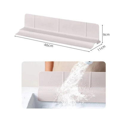 Tapis anti-éclaboussures en silicone pour évier