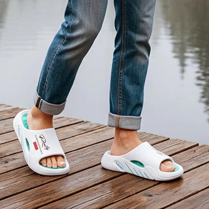 Claquettes nuage pour homme avec semelle épaisse antidérapante