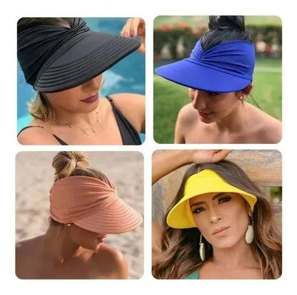 Visière de plage pour femme