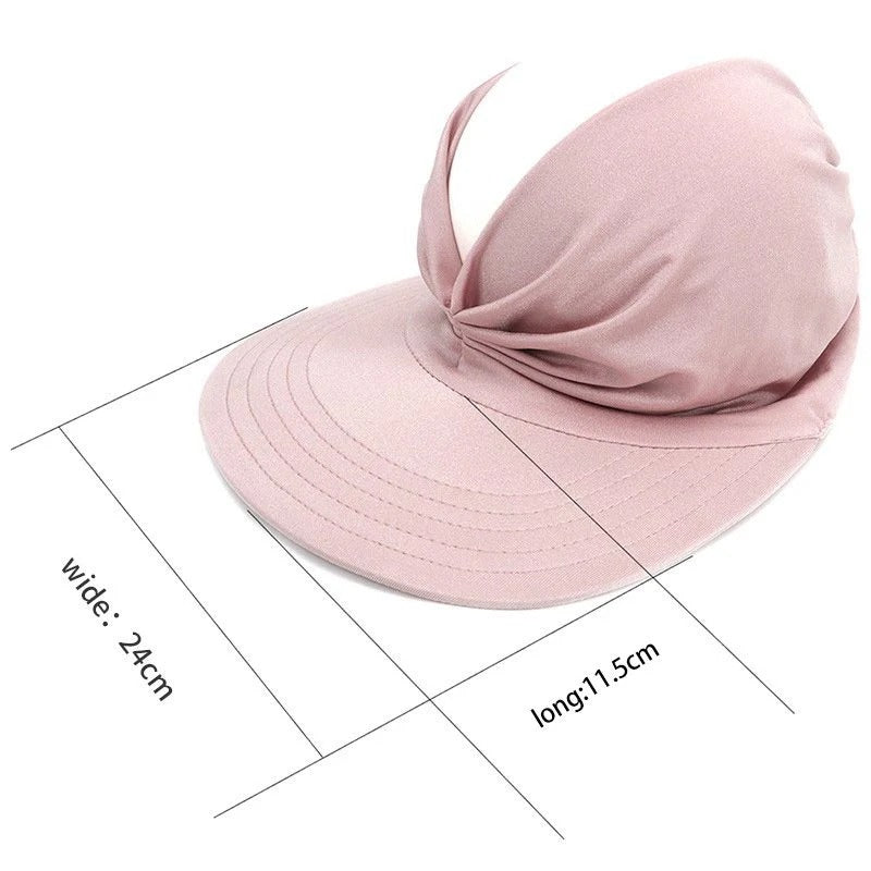 Visière de plage pour femme