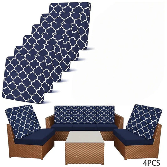 Housse de coussin pour canapé de jardin