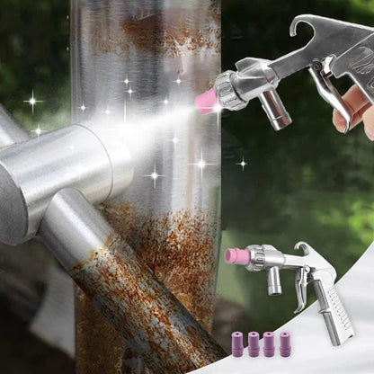 Pistolet de sablage multifonction med 4 buses en céramique