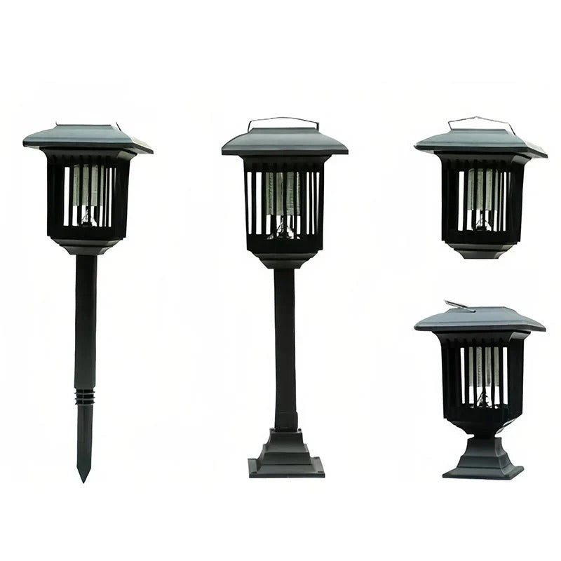 Destructeur d'insectes solaire pour extérieur