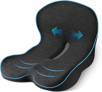 Coussin d'assise antidérapant en mousse à mémoire de forme
