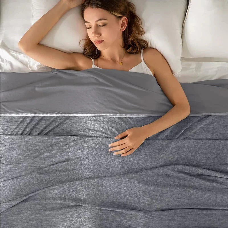 Couverture rafraîchissante pour dormeurs qui ont chaud