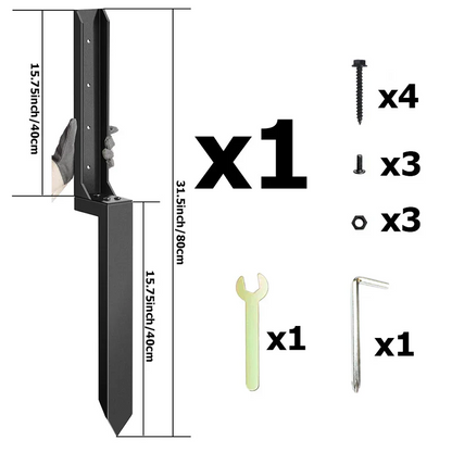 Kit de réparation pour piquets de clôture robustes