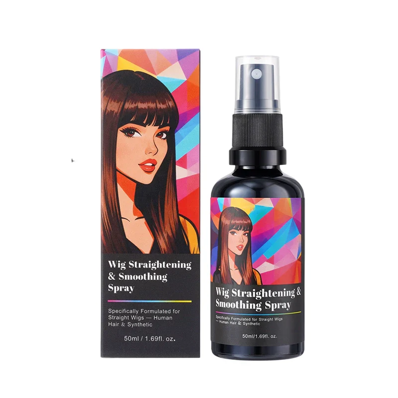 Spray lissant et disciplinant pour perruques