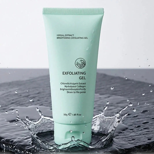 Gel exfoliant illuminateur aux extraits de plantes