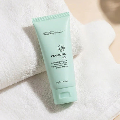 Gel exfoliant illuminateur aux extraits de plantes