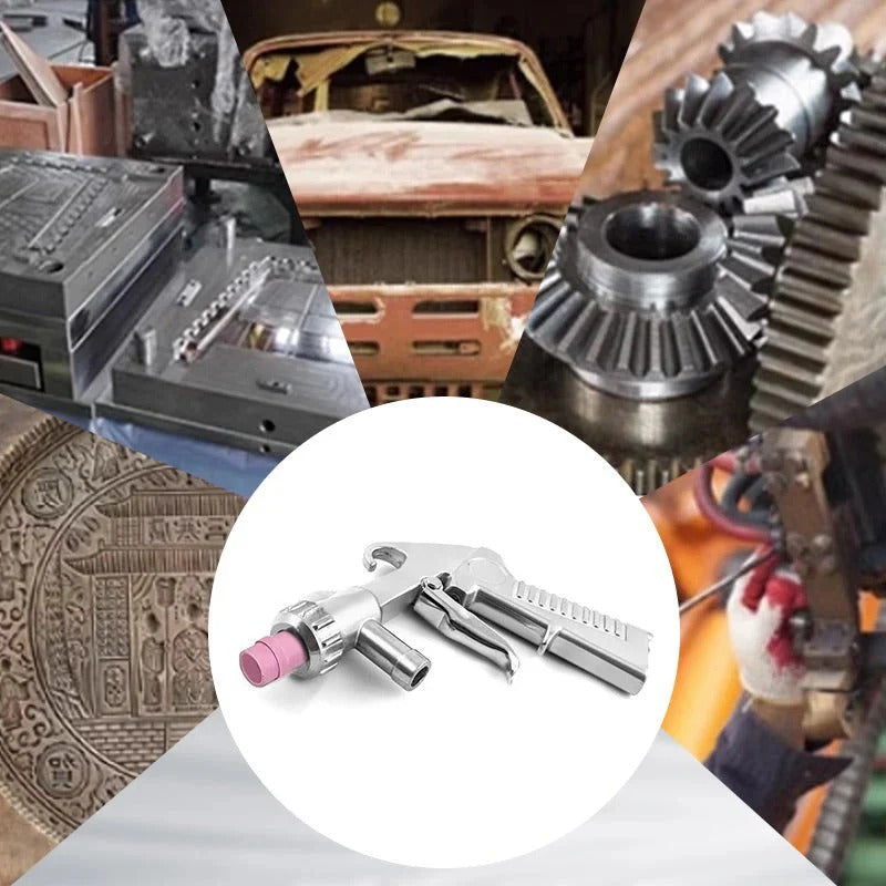 Pistolet de sablage multifonction med 4 buses en céramique
