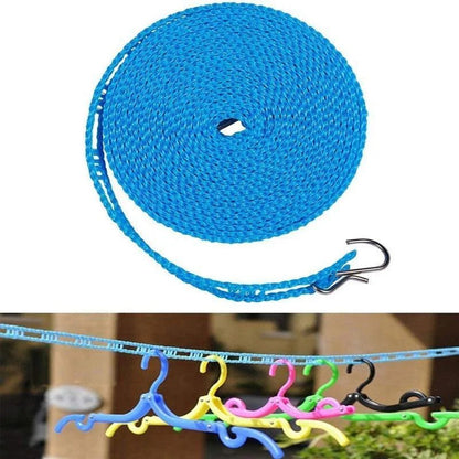 Corde à linge portable – s'accroche partout