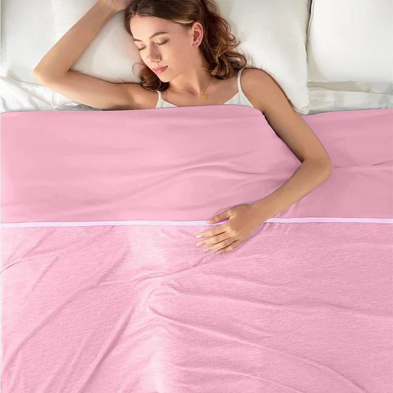 Couverture rafraîchissante pour dormeurs qui ont chaud