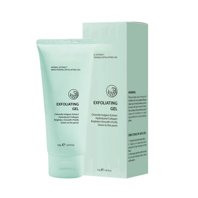 Gel exfoliant illuminateur aux extraits de plantes