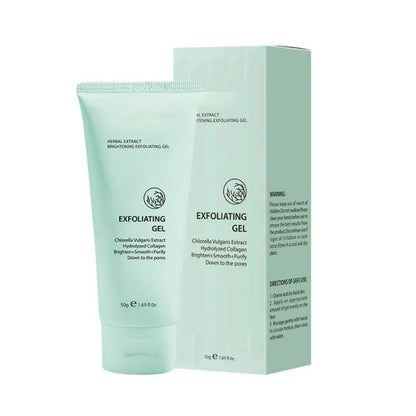 Gel exfoliant illuminateur aux extraits de plantes