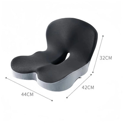 Coussin d'assise antidérapant en mousse à mémoire de forme