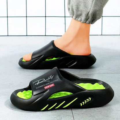 Claquettes nuage pour homme avec semelle épaisse antidérapante